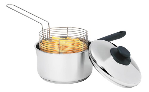 Stainless steel chip - pan, with