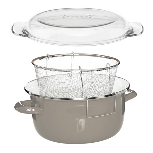 Telo grey enamel - telo, pyrex