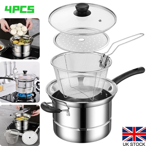 4pcs aluminium chip pan potato - 4pcs,