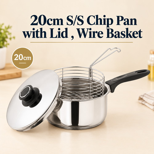 20cm stainless steel - 20cm, chip