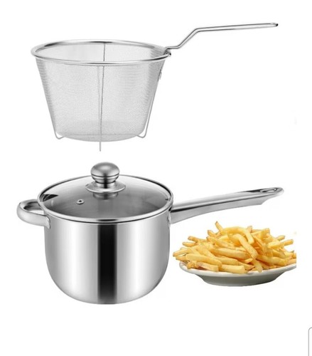 Stainless steel chip pan - stainless, with
