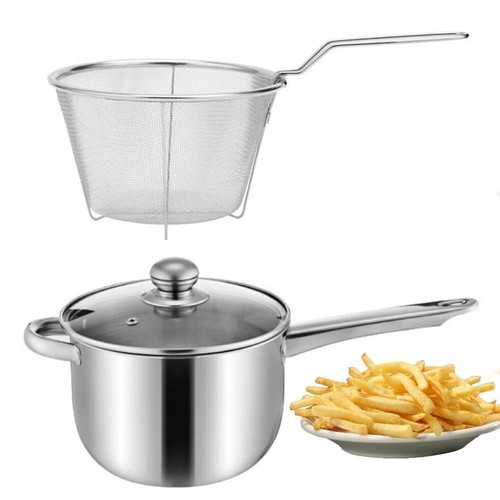 Stainless steel chip pan with - chip,