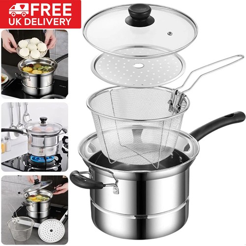 4pcs chip pan fryer - fryer, wire