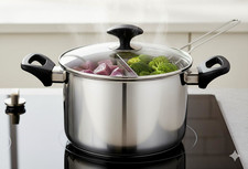 Chip Pan with Basket and Lid