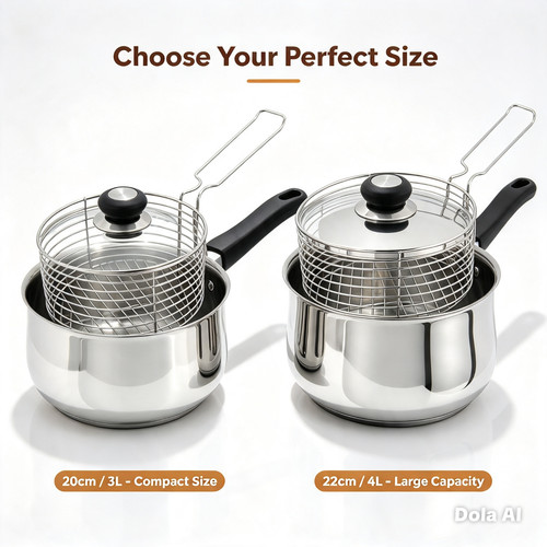 3pc stainless steel deep - 3pc,