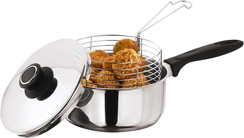 20cm stainless steel chip - steel, pan