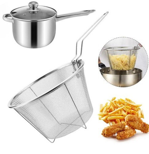 38cm stainless steel chip - chip, pan