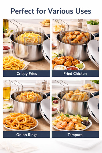 Deep fryer set - fryer,