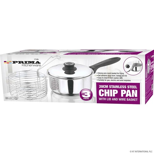 20cm stainless steel - 20cm, deep