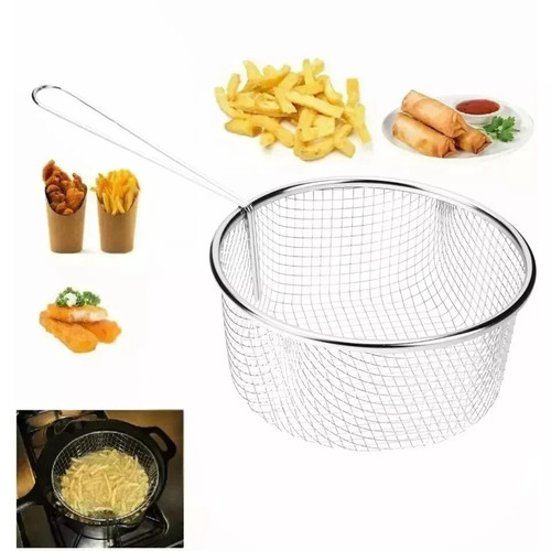 Stainless steel frying - frying, basket
