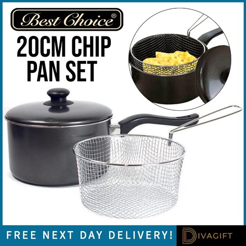 Prima 20cm chip pan deep - 20cm,