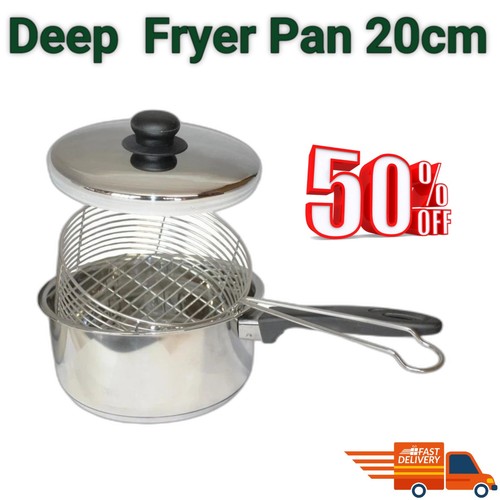20cm deep fat fryer pan - 20cm,